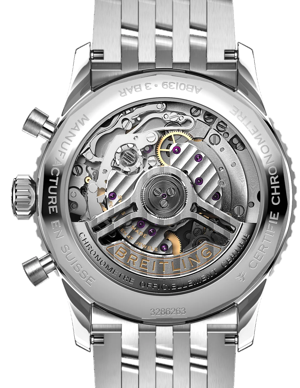Breitling Navitimer B01 Chronograph 41 Bracelet Watch sold by C.W. Sellors product image thumbnail 2