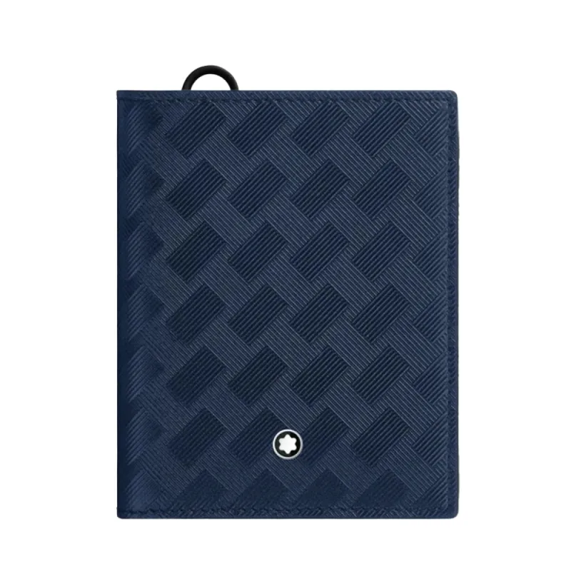Montblanc Extreme 3.0 Compact Wallet 6cc Ink Blue sold by C.W. Sellors