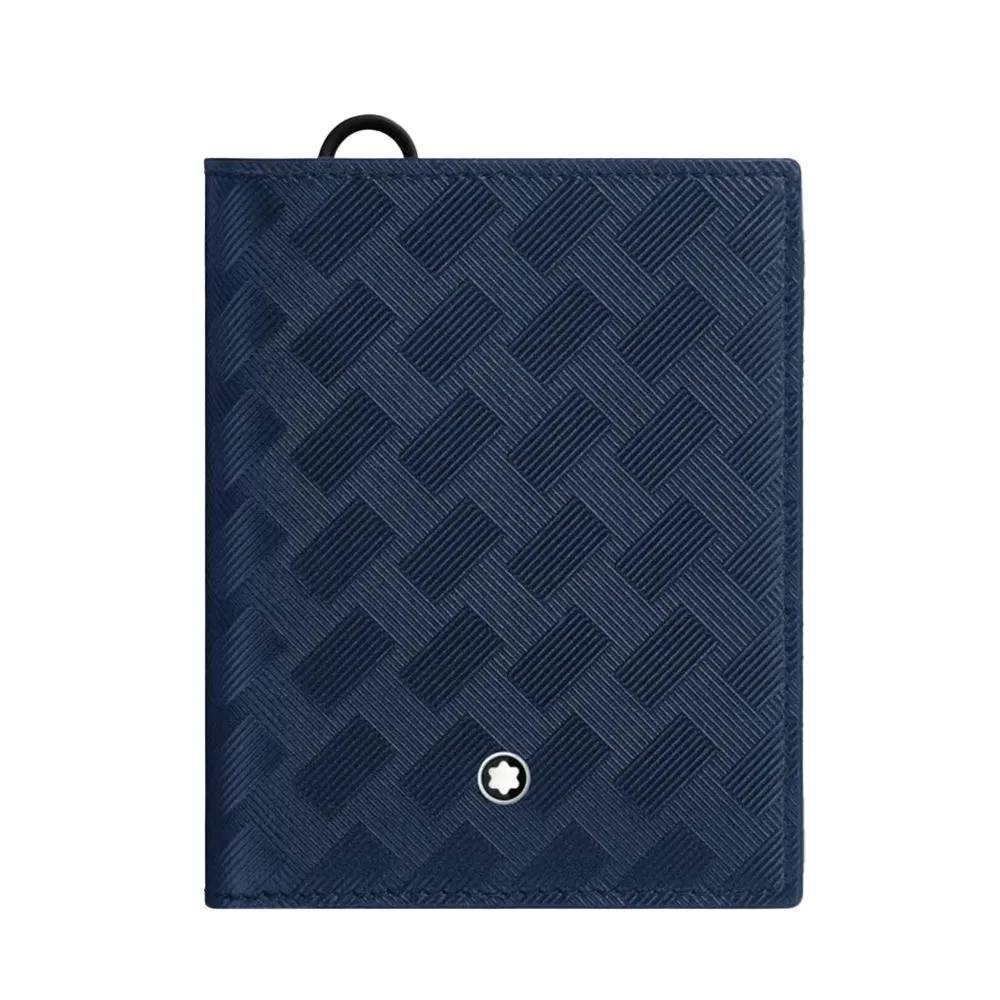 Montblanc Extreme 3.0 Compact Wallet 6cc Ink Blue sold by C.W. Sellors