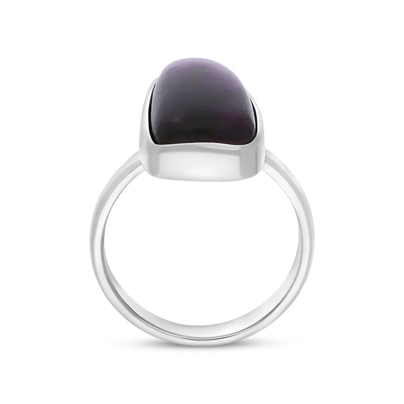 Sterling Silver Blue John Abstract Doublet Ring sold by C.W. Sellors product image thumbnail 3