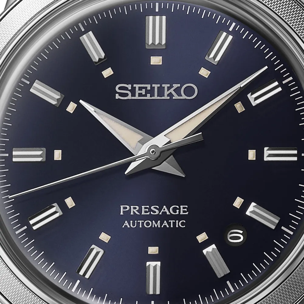 Seiko Presage Presage Style 60s Elegant Yet Rugged Navy sold by C.W. Sellors product image thumbnail 4