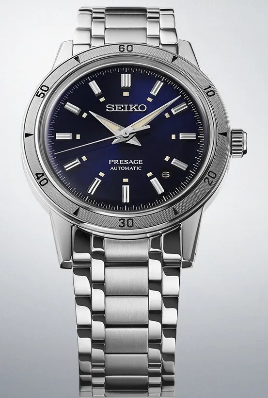 Seiko Presage Presage Style 60s Elegant Yet Rugged Navy sold by C.W. Sellors product image thumbnail 2