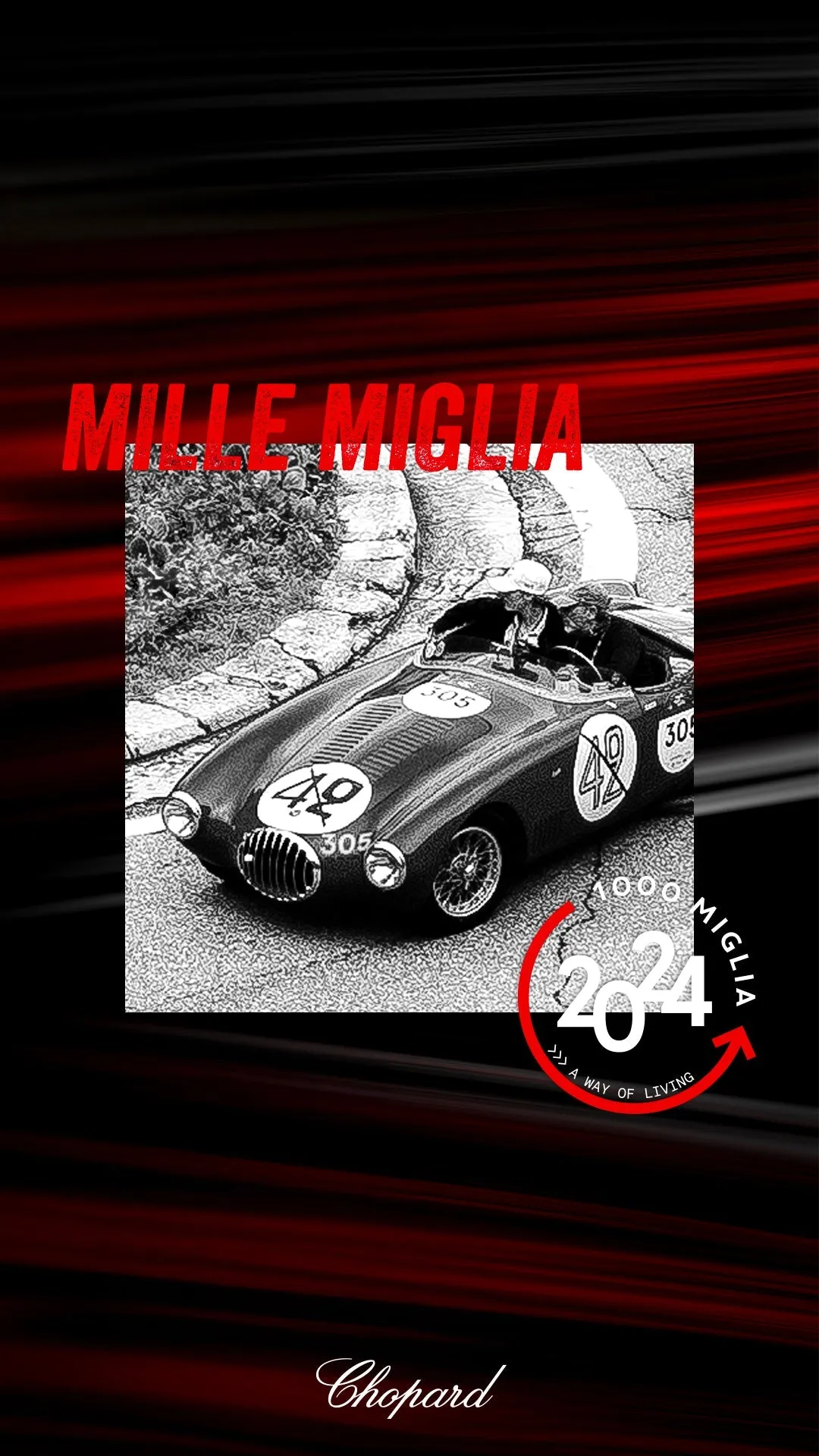 Chopard Mille Miglia Classic Chronograph Watch sold by C.W. Sellors product image thumbnail 5