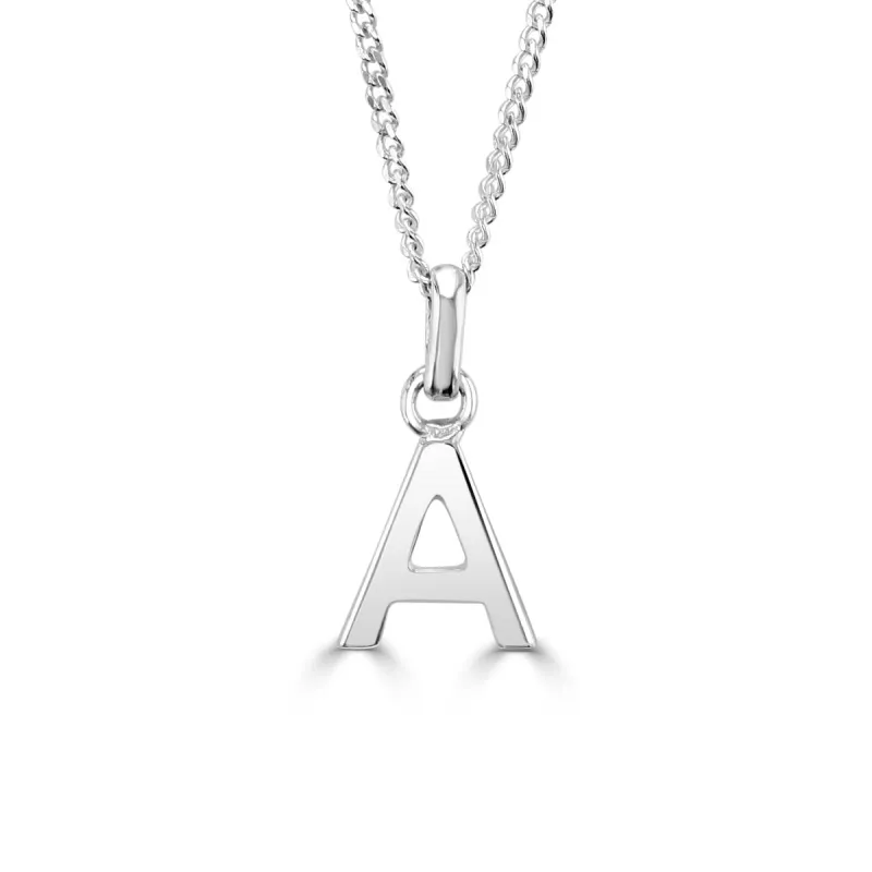 Little Star Sterling Silver Alphabet Letter Customisable Pendant D sold by C.W. Sellors