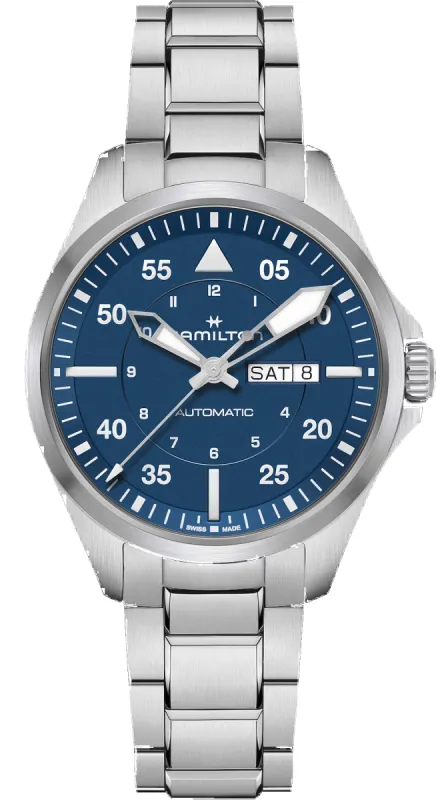 Hamilton Khaki Aviation Pilot Day Date Auto Watch sold by C.W. Sellors