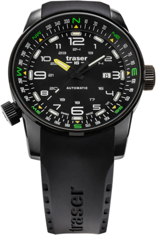 Traser H3 P68 Pathfinder Automatic Black Watch made by C.W. Sellors