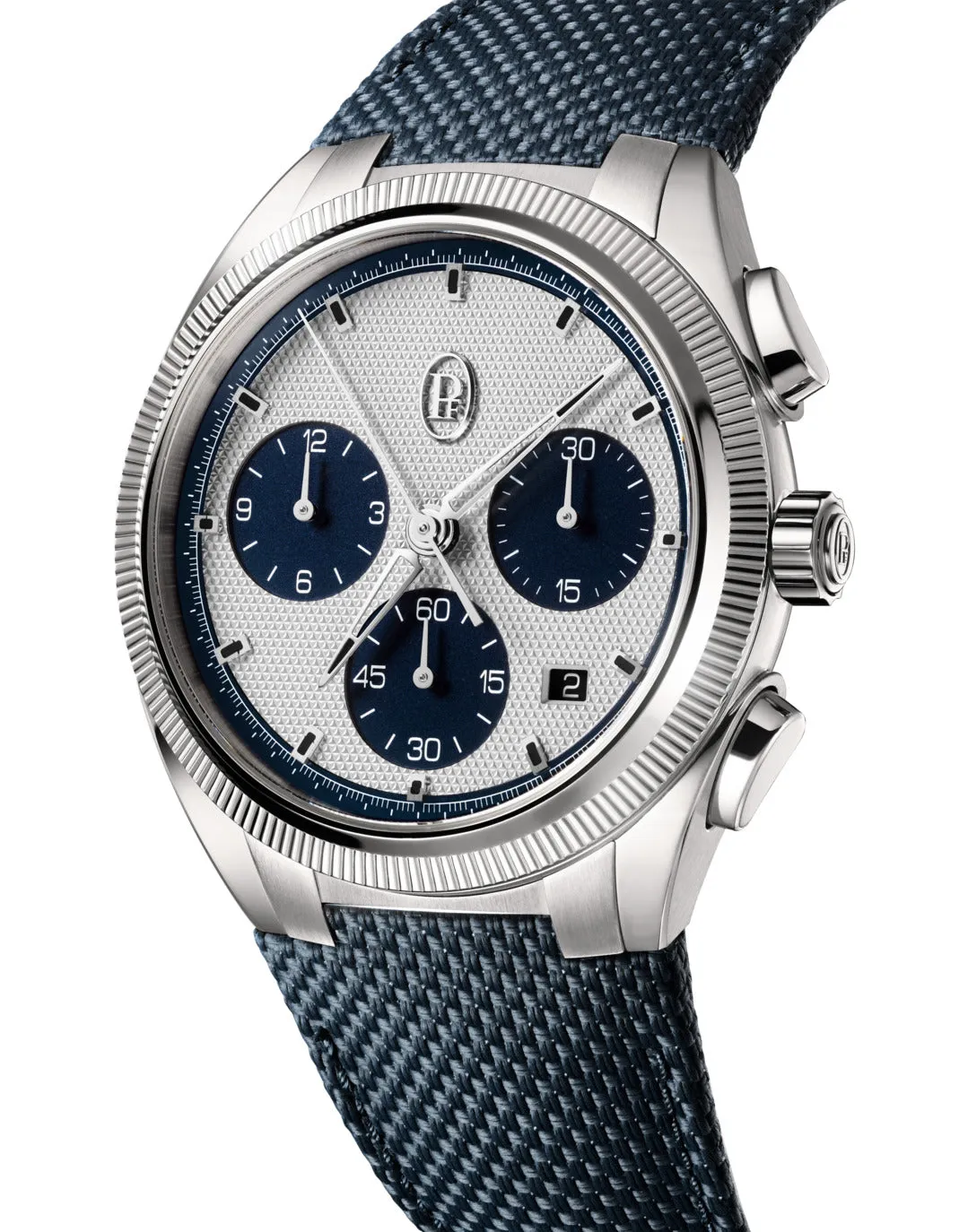 Parmigiani Fleurier Tonda PF Sport Chronograph Milano Blue Watch sold by C.W. Sellors product image thumbnail 2