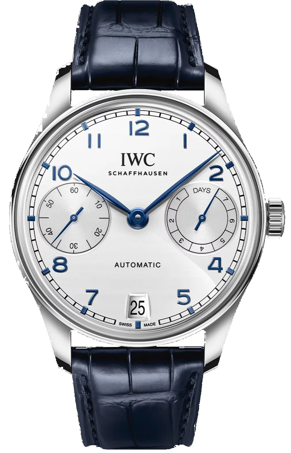 IWC Portugieser Automatic 42 Silver Moon Watch sold by C.W. Sellors