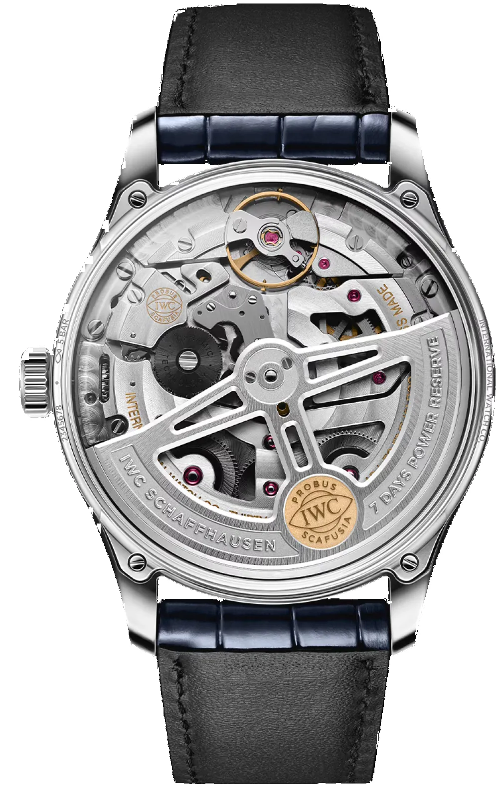 IWC Portugieser Automatic 42 Silver Moon Watch sold by C.W. Sellors product image thumbnail 2