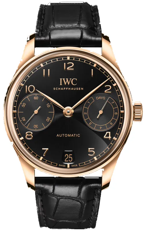 IWC Portugieser Automatic 42 Obsidian Watch sold by C.W. Sellors