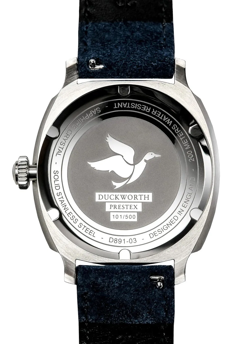 Duckworth Prestex Verimatic Green Fume Vintage Tan Leather Watch sold by C.W. Sellors product image thumbnail 2