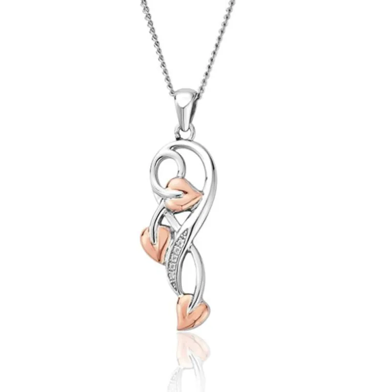 Clogau Tree of Life Sterling Silver Vine Pendant D sold by C.W. Sellors