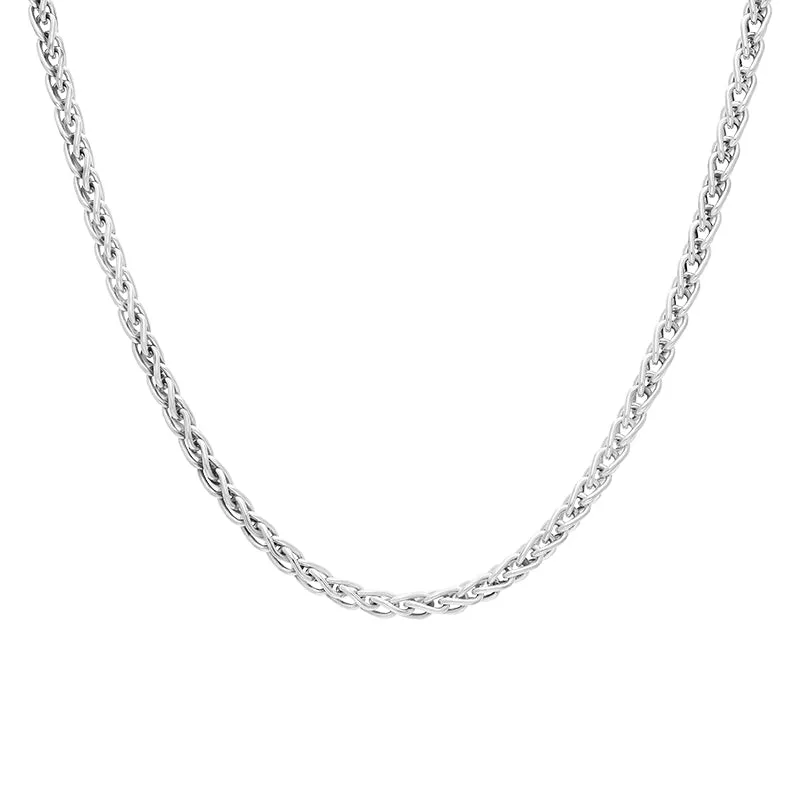 Sterling Silver 20 Inch Large Spiga Chain sold by C.W. Sellors