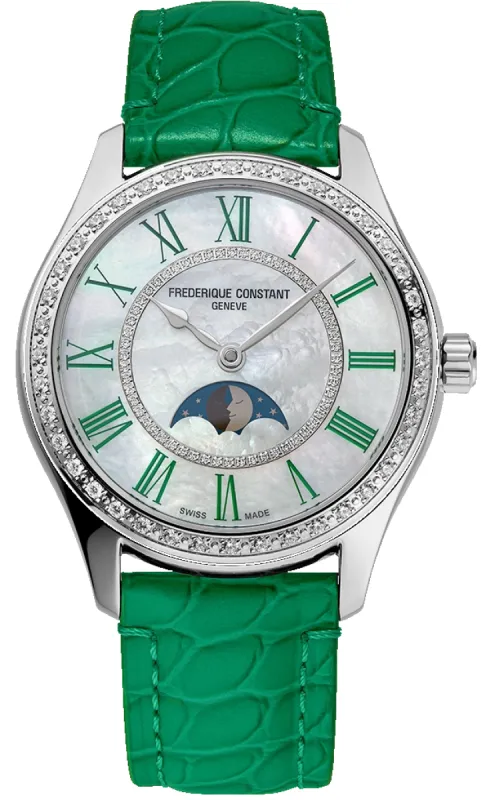 Frederique Constant Watch Classics Elegance Luna Ladies made by C.W. Sellors