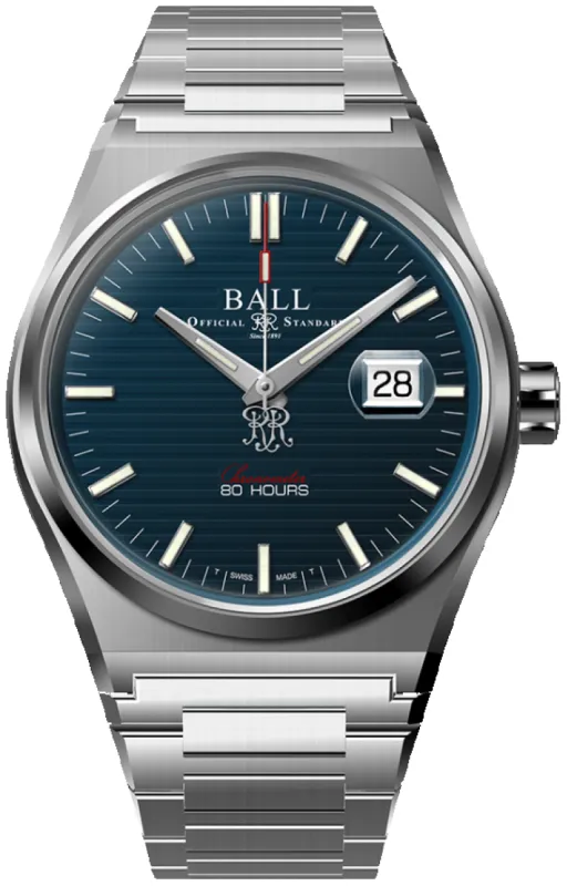 Ball Watch Company Roadmaster M Perseverer 43mm Navy BlueLimited Edition made by C.W. Sellors