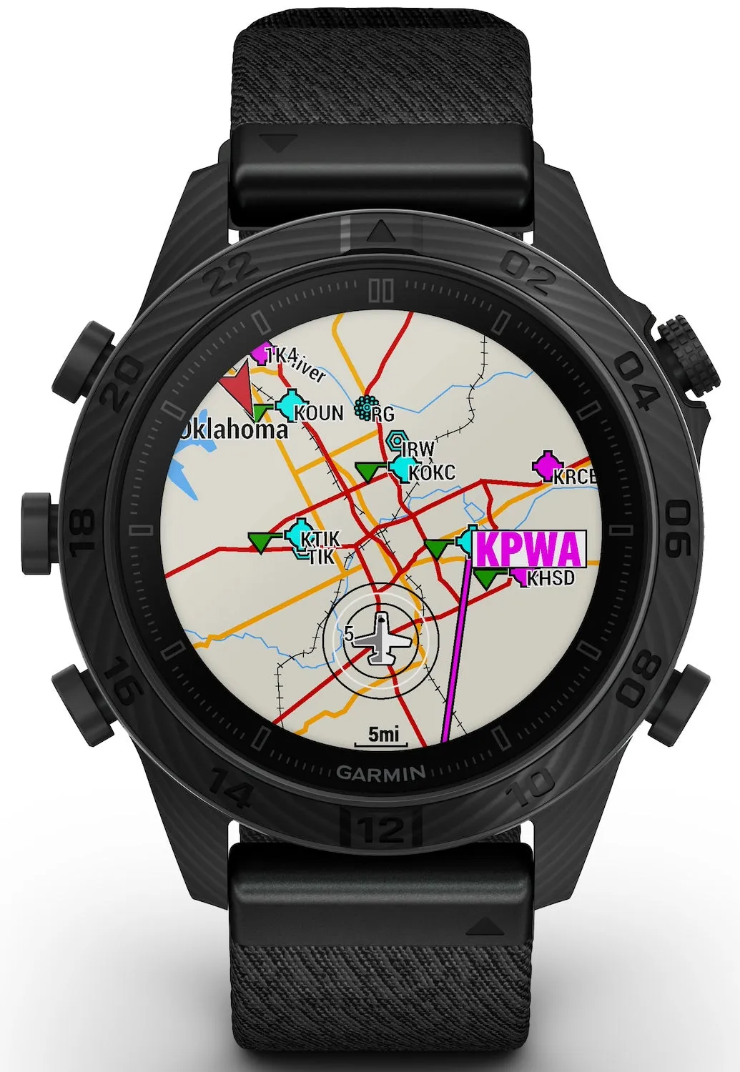 Garmin MARQ Commander Gen 2 Carbon Smartwatch Watch sold by C.W. Sellors product image thumbnail 5