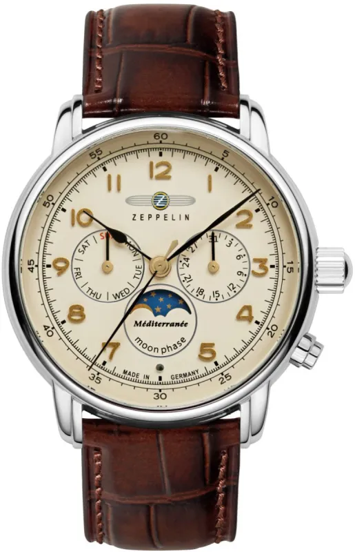 Zeppelin Mediterranee Mens Watch sold by C.W. Sellors