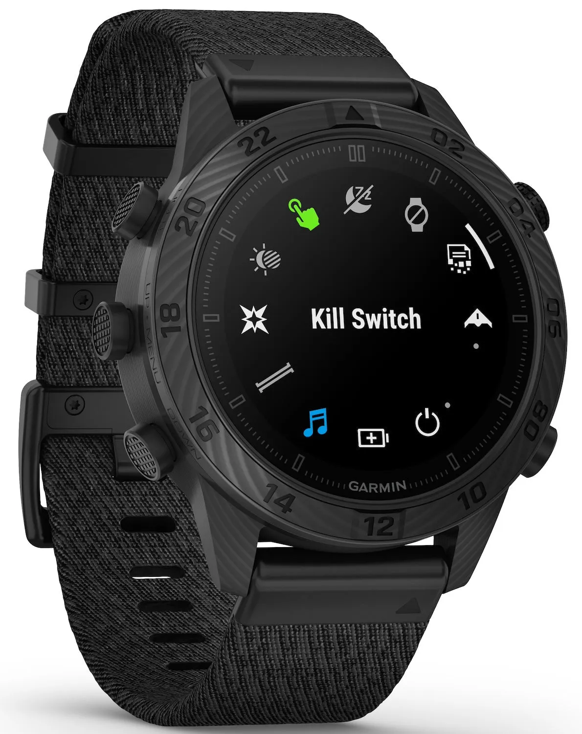 Garmin MARQ Commander Gen 2 Carbon Smartwatch Watch sold by C.W. Sellors product image thumbnail 3