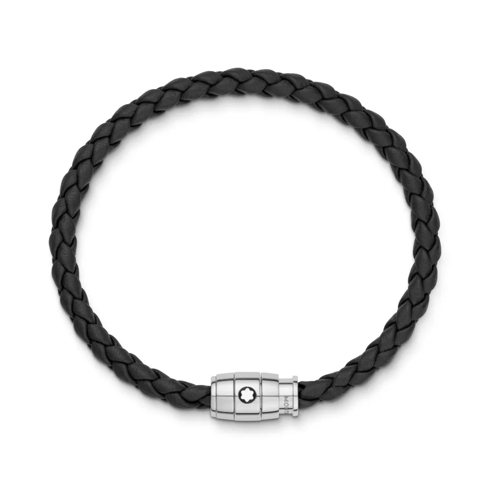 Montblanc Rings Leather Bracelet Black Size S sold by C.W. Sellors product image thumbnail 2