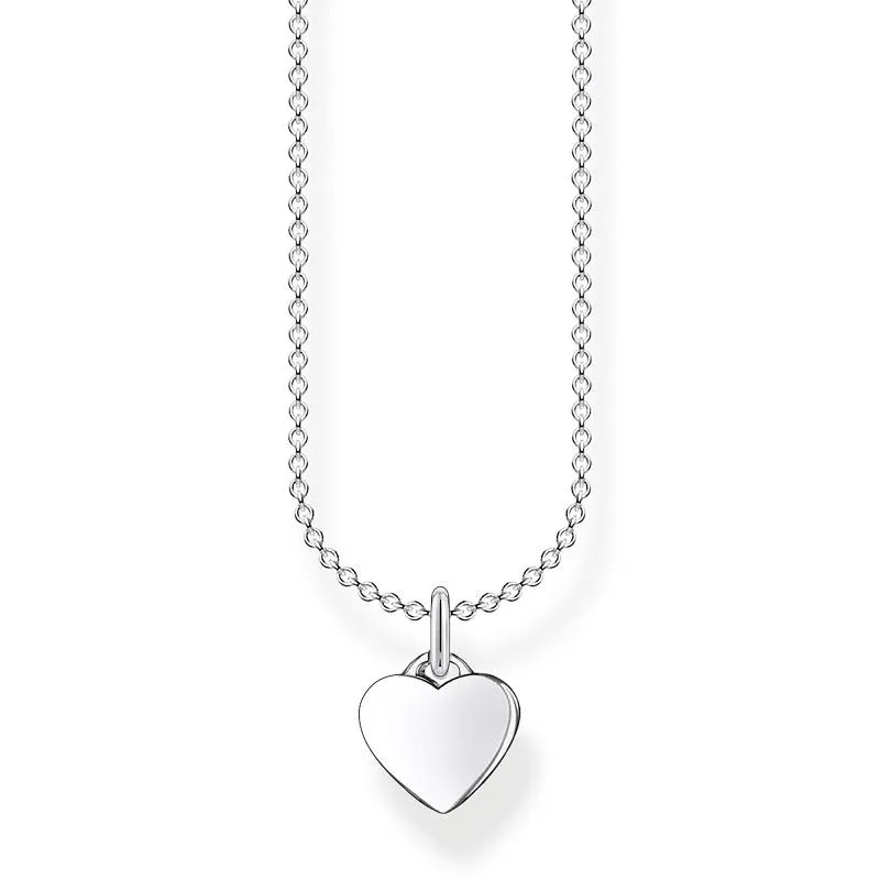 Thomas Sabo Charm Club Sterling Silver Heart Necklace sold by C.W. Sellors