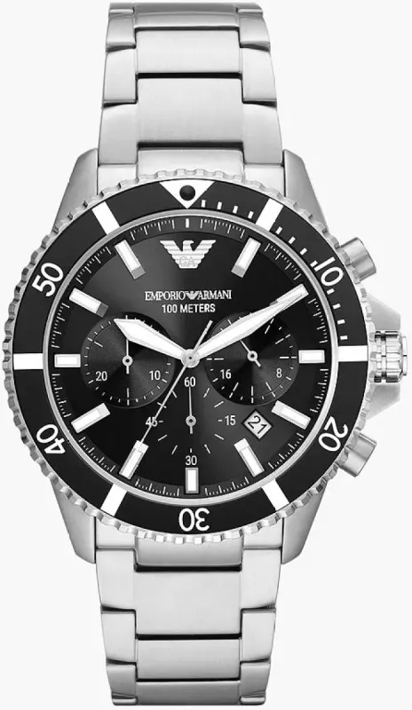 Emporio Armani Chronograph Mens Watch sold by C.W. Sellors
