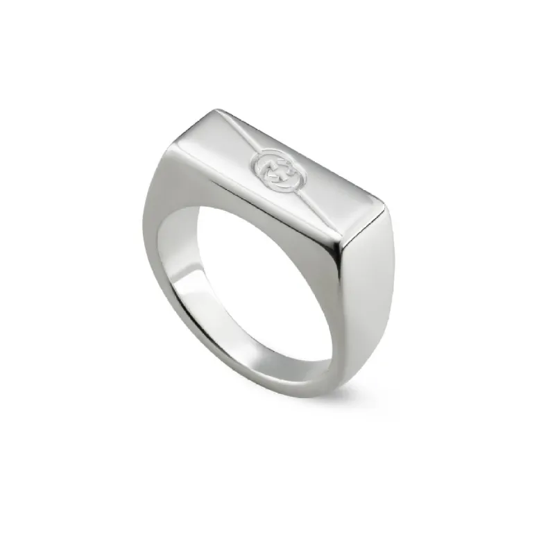 Gucci Tag Sterling Silver Ring D sold by C.W. Sellors