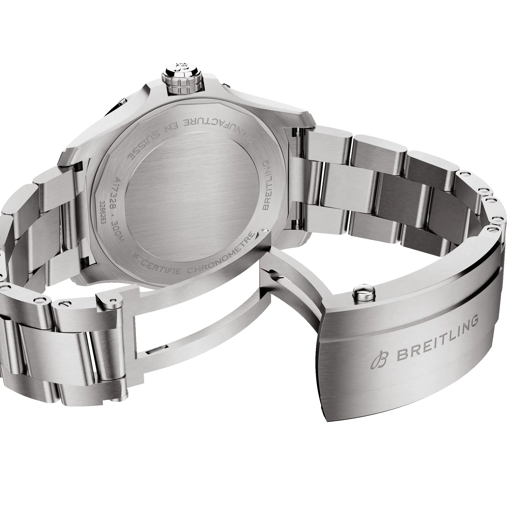 Breitling Avenger Automatic 42 Green Bracelet Watch sold by C.W. Sellors product image thumbnail 5