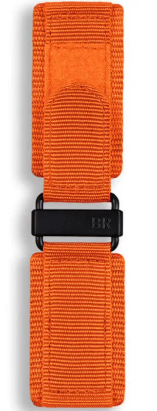Bell & Ross Strap BR01/BR03 Canvas Orange XL sold by C.W. Sellors