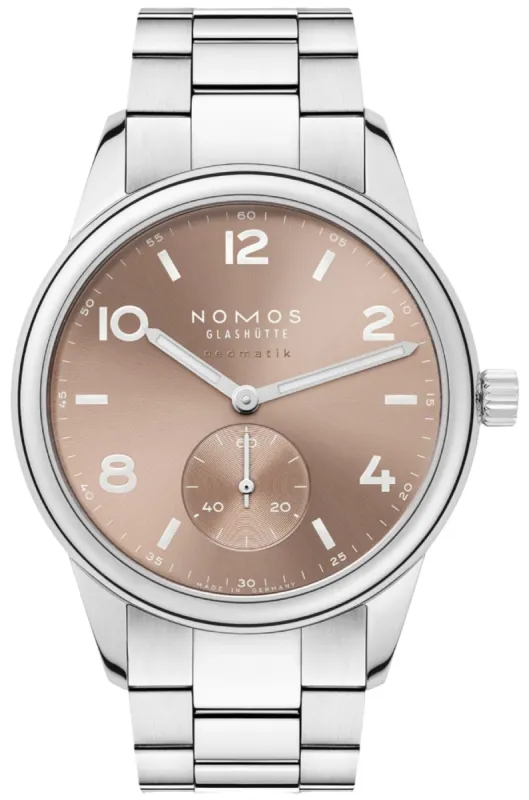 Nomos Glashutte Club Sport Neomatik 39 Ember Sapphire Crystal Watch sold by C.W. Sellors