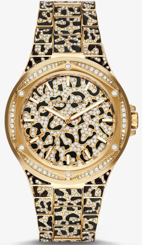 Michael Kors Lennox Animal Pave Oversized Ladies sold by C.W. Sellors