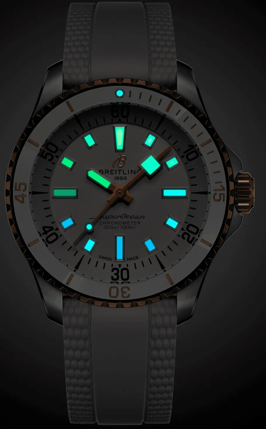 Breitling Superocean Automatic 36 Rainbow sold by C.W. Sellors product image thumbnail 3
