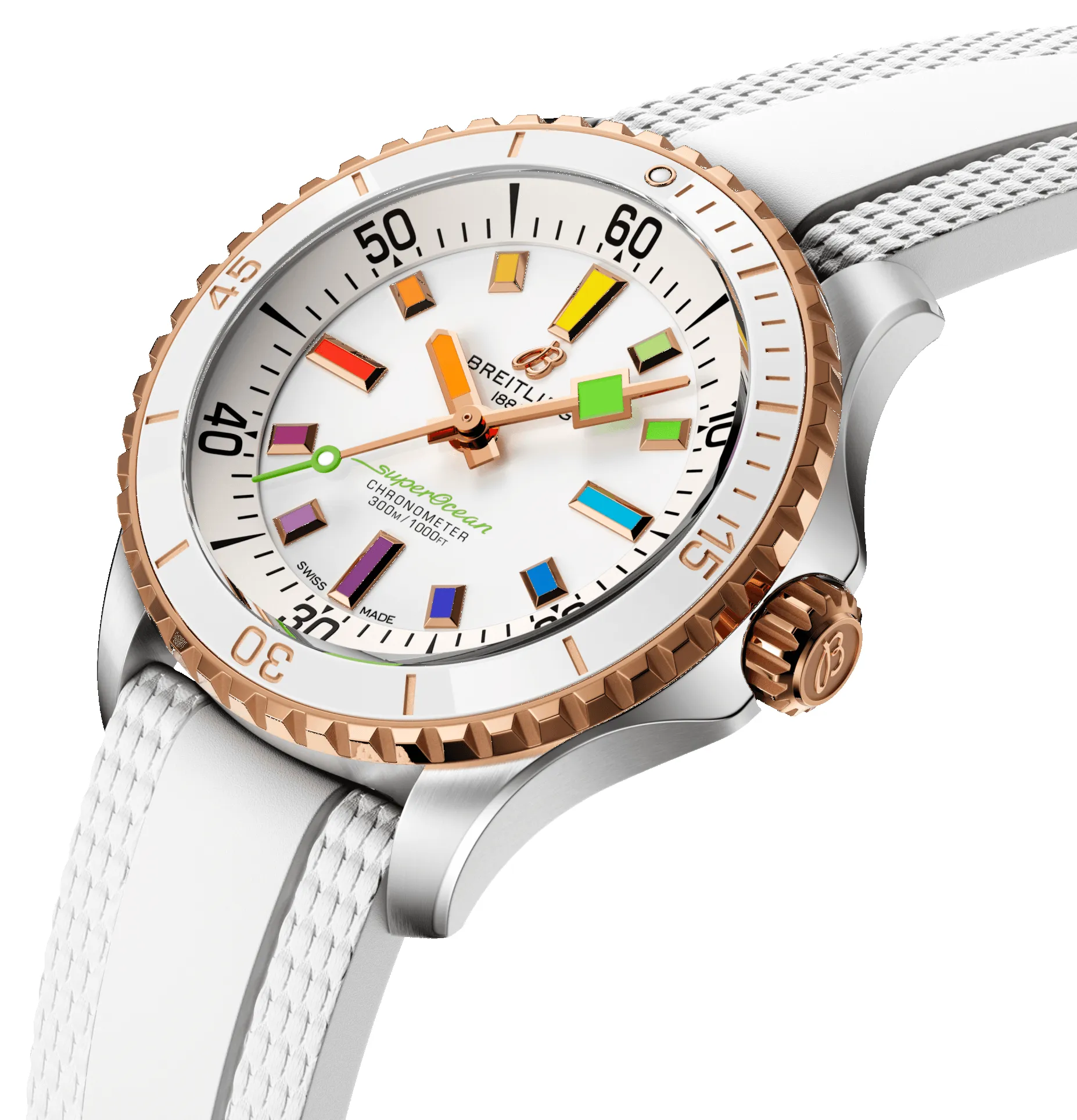 Breitling Superocean Automatic 36 Rainbow sold by C.W. Sellors product image thumbnail 4