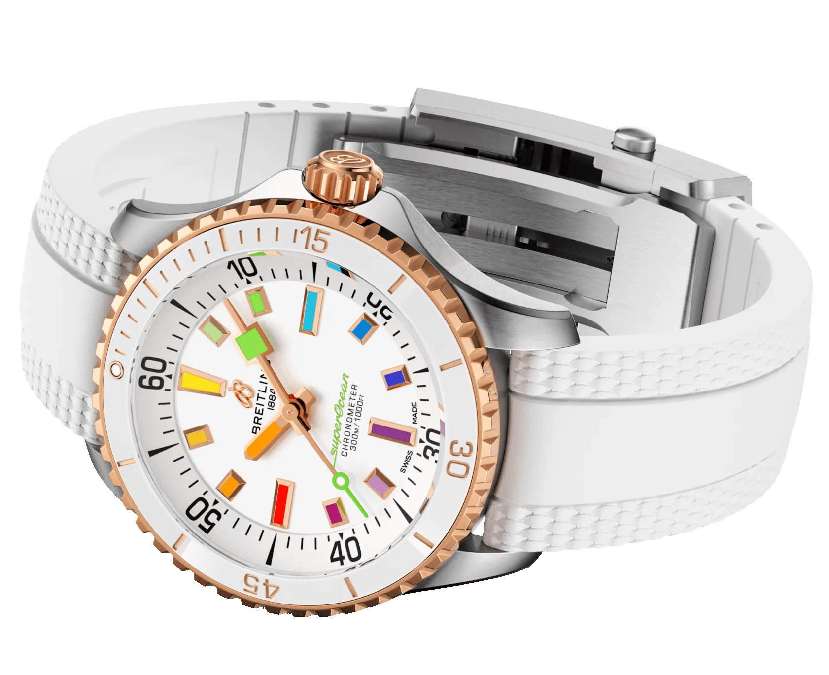 Breitling Superocean Automatic 36 Rainbow sold by C.W. Sellors product image thumbnail 5