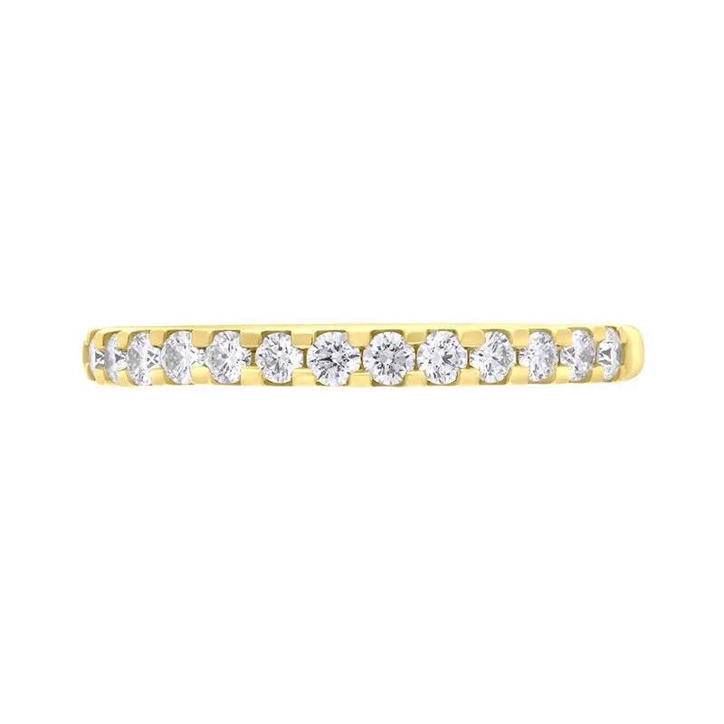 18ct Yellow Gold Diamond Half Eternity Ring sold by C.W. Sellors product image thumbnail 3