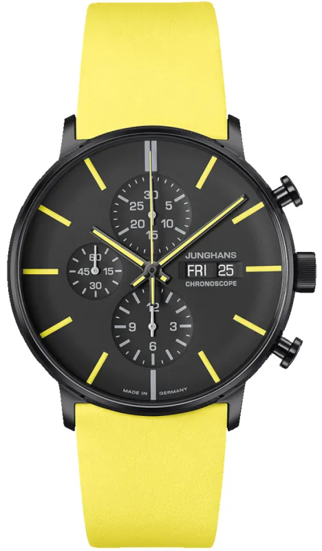 Junghans Form A Chronoscope Watch made by C.W. Sellors
