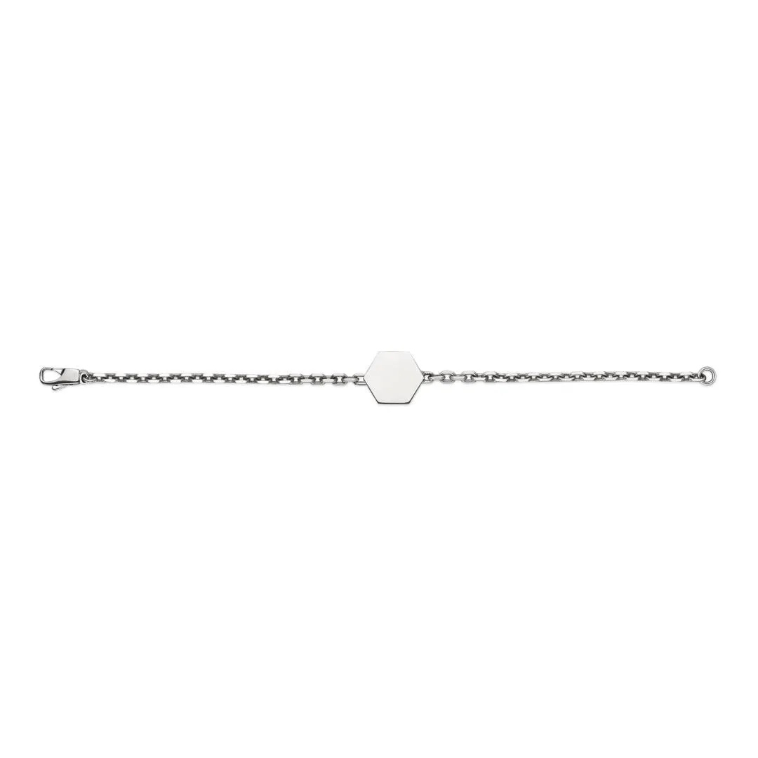 Gucci Trademark Sterling Silver Bracelet sold by C.W. Sellors product image thumbnail 3