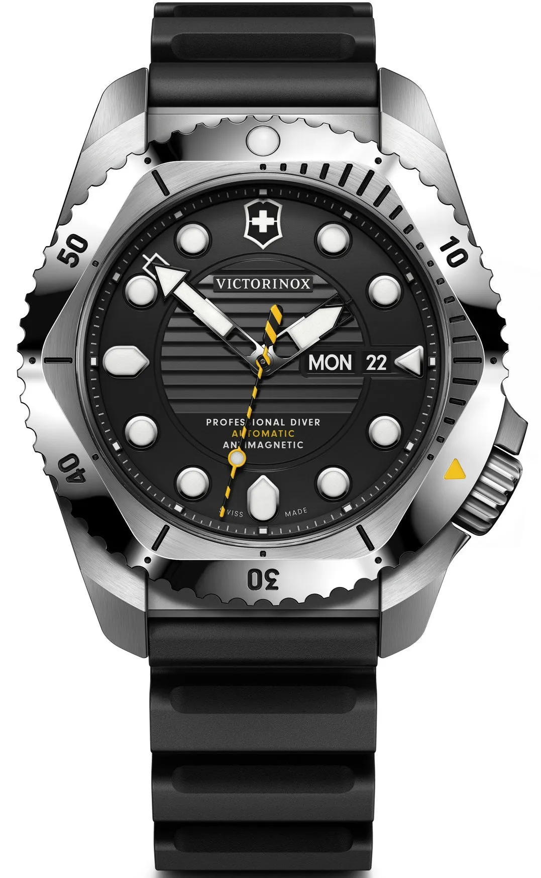 Victorinox Dive Pro Automatic Three Hands Steel Watch sold by C.W. Sellors
