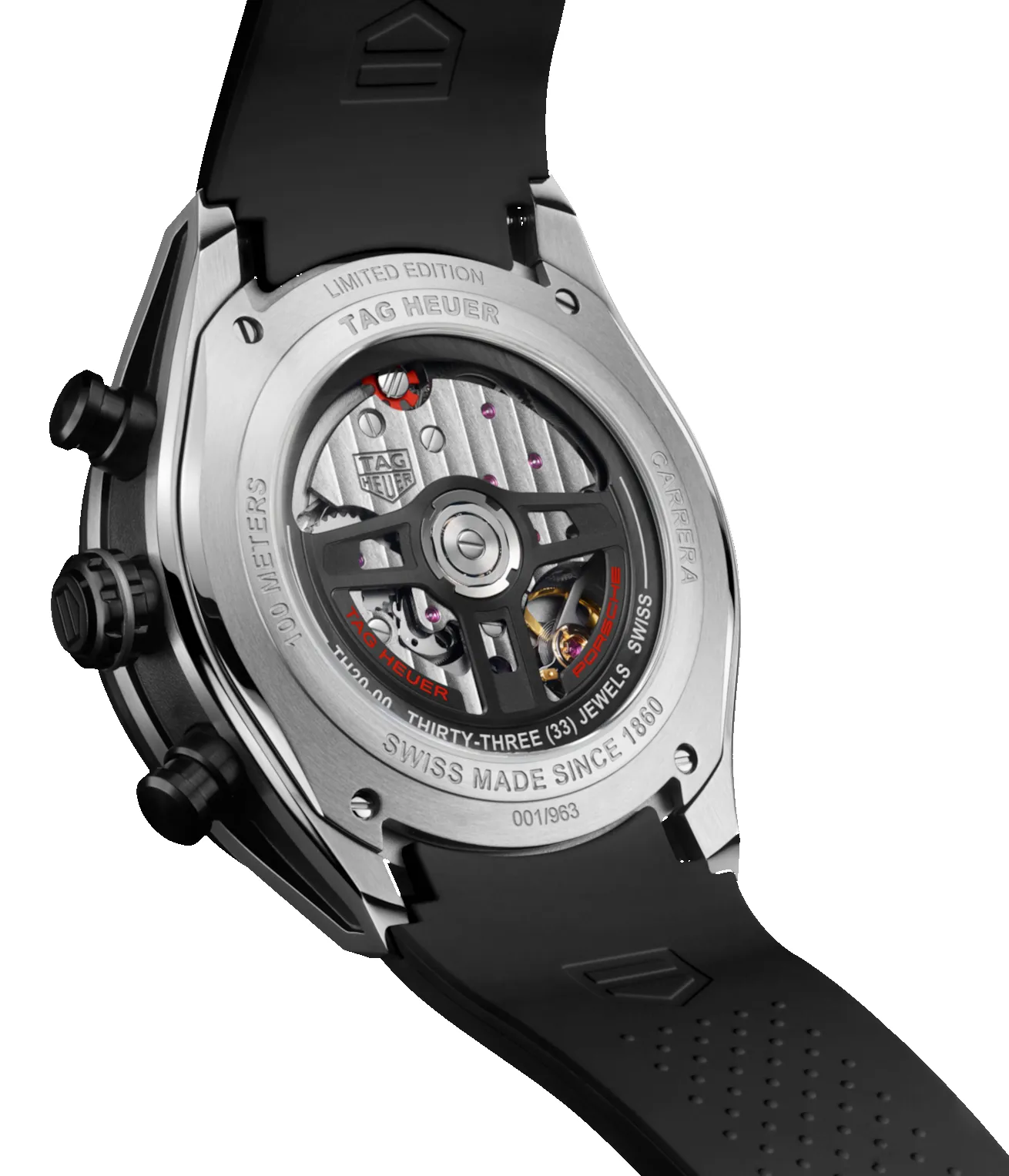 TAG Heuer Carrera Chronograph x Porsche 963 Limited Edition Watch sold by C.W. Sellors product image thumbnail 2