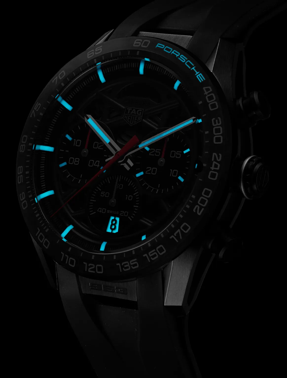 TAG Heuer Carrera Chronograph x Porsche 963 Limited Edition Watch sold by C.W. Sellors product image thumbnail 3