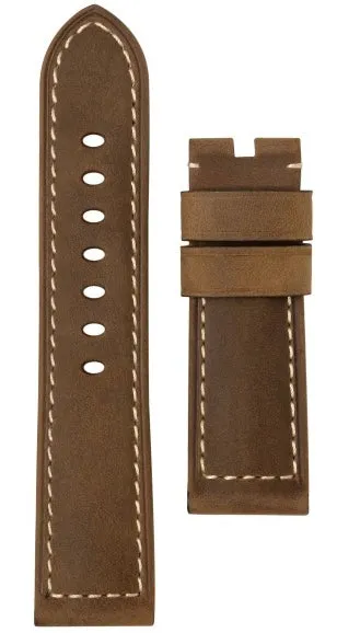 Panerai Strap Calf Dark Brown 24/22mm sold by C.W. Sellors