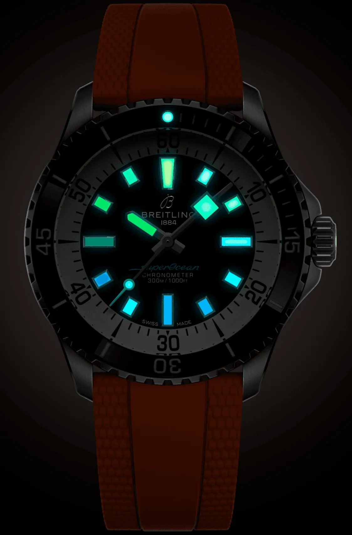 Breitling Superocean Automatic 42 Rainbow Watch sold by C.W. Sellors product image thumbnail 2