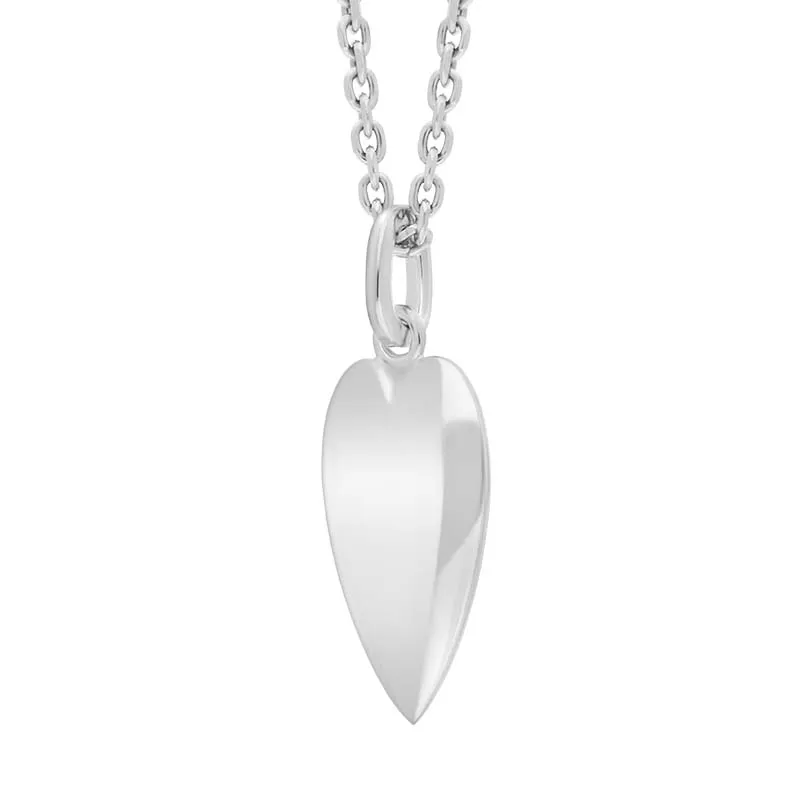 Sterling Silver Long Heart Necklace D sold by C.W. Sellors product image thumbnail 2