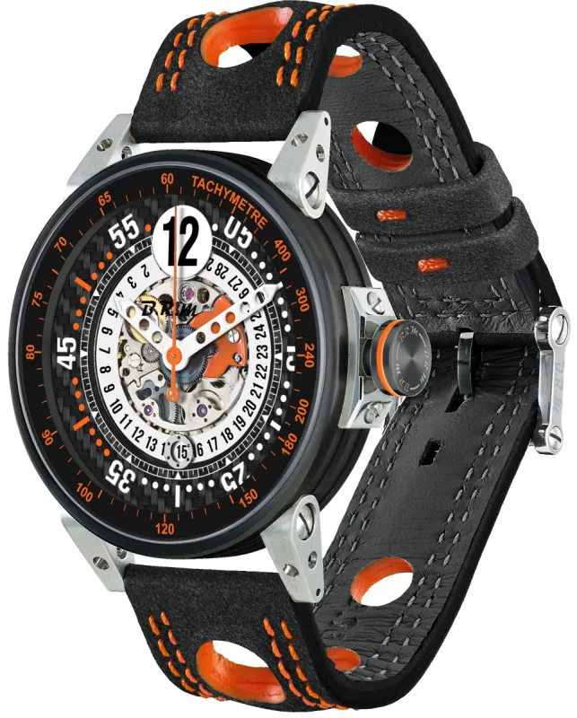 B.R.M. Watches V6-44 Touring Orange Watch sold by C.W. Sellors