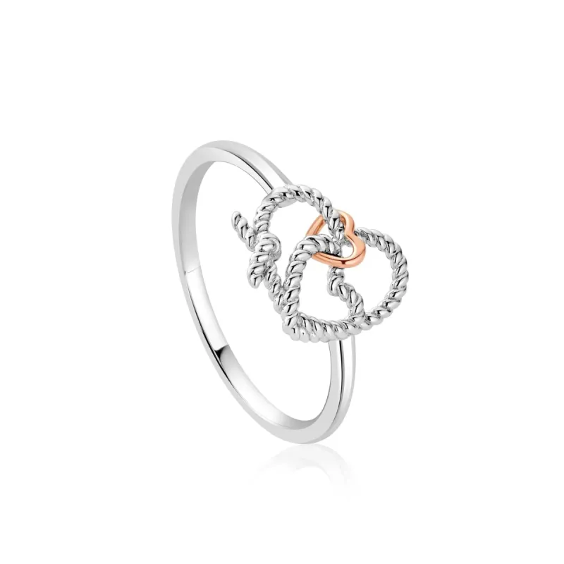 Clogau Bound Forever Sterling Silver Ring sold by C.W. Sellors
