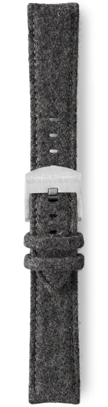 Elliot Brown Strap Felt 22mm Grey Woollen made by C.W. Sellors