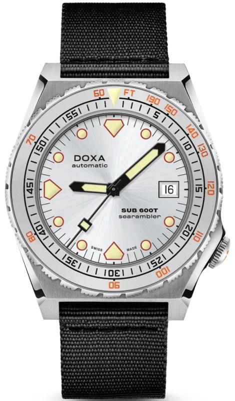 Doxa SUB 600T Searambler Nato Watch sold by C.W. Sellors