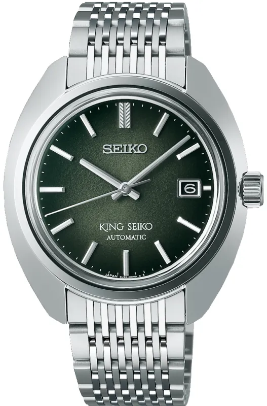 King Seiko Forest Green 6L 1969 Re-Interpretation Watch made by C.W. Sellors