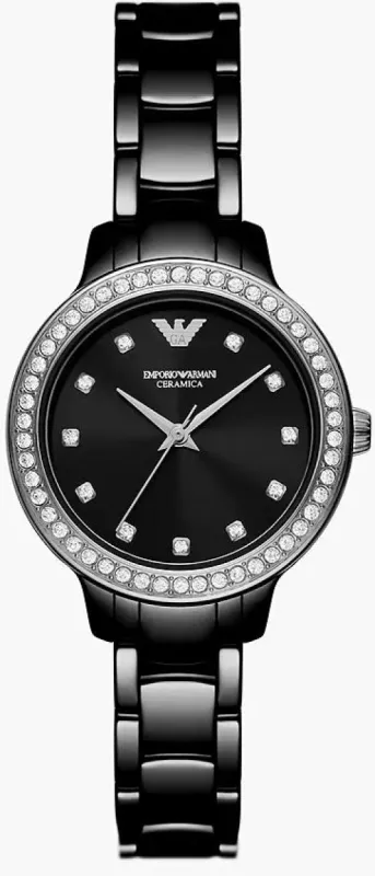 Emporio Armani Ceramic Ladies Watch sold by C.W. Sellors
