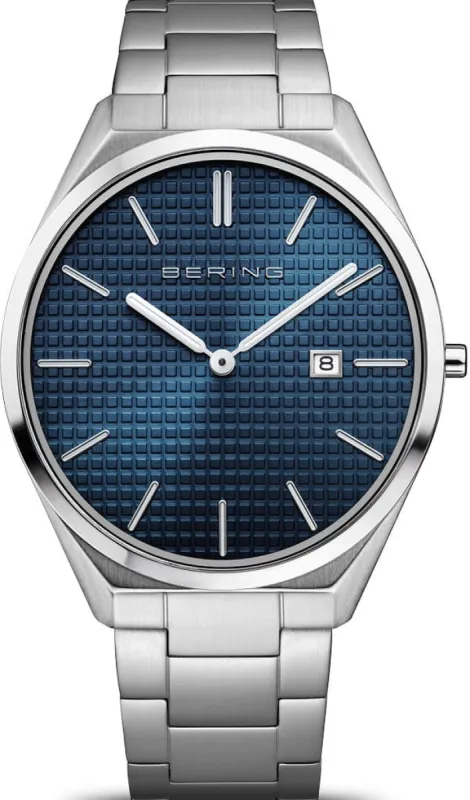 Bering Ultra Slim Mens Watch sold by C.W. Sellors