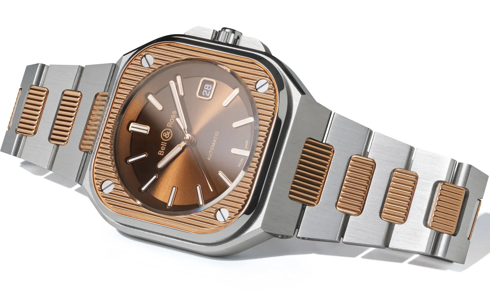 Bell & Ross BR 05 Artline Steel Gold Limited Edition Watch sold by C.W. Sellors product image thumbnail 4